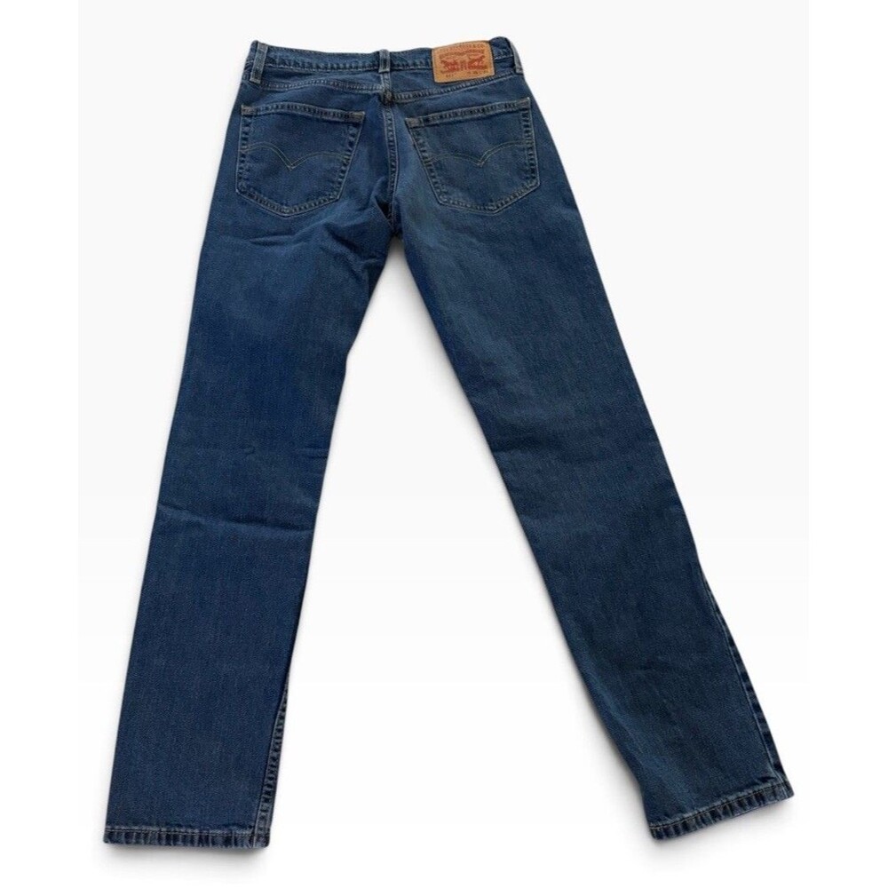 Levi's 511 Men's Slim Fit Jeans 30x32 Throttle Dark Wash Low Rise Stretch Denim